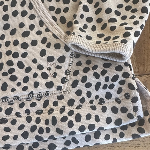 Girls XS (4-5) Crewcuts by J.Crew Polka Dot Turtleneck Sweater fleece lined - Picture 3 of 6